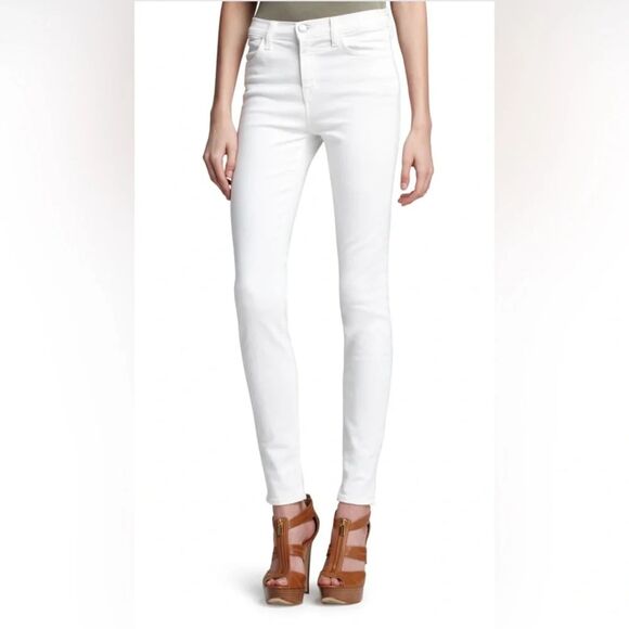 J Brand Pants - J Brand White Skinny Jeans Size 27
